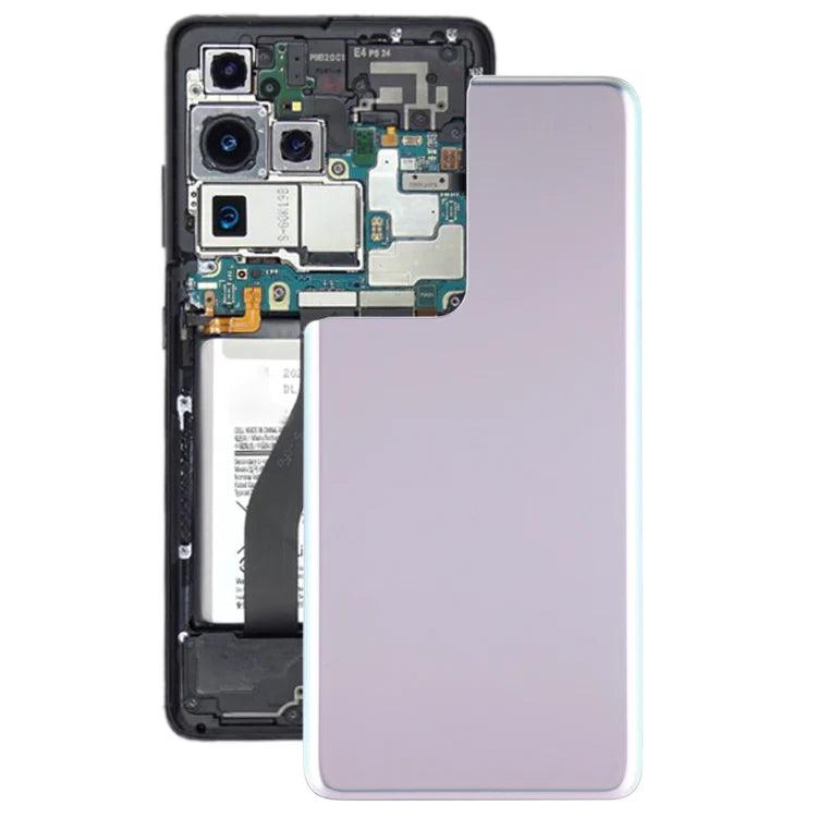 Back Cover Without Camera Lens For Samsung Galaxy S21 Ultra 5G G998 (Phantom Silver) - Best Cell Phone Parts Distributor in Canada, Parts Source