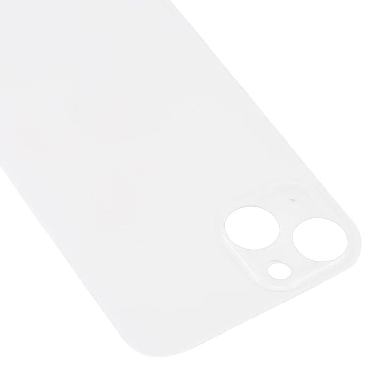 Big Camera Hole Glass Back Battery Cover For iPhone 14 (Starlight) (SILVER) - Best Cell Phone Parts Distributor in Canada, Parts Source