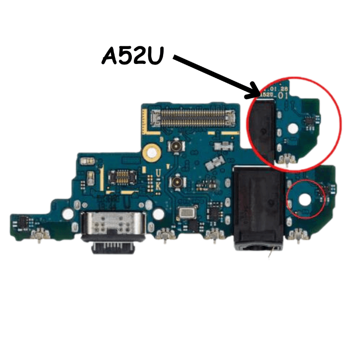 Charging Port Board With Headphone Jack for Samsung Galaxy A52 4G (A525U) / 5G (A526) (US VERSION) - Best Cell Phone Parts Distributor in Canada, Parts Source