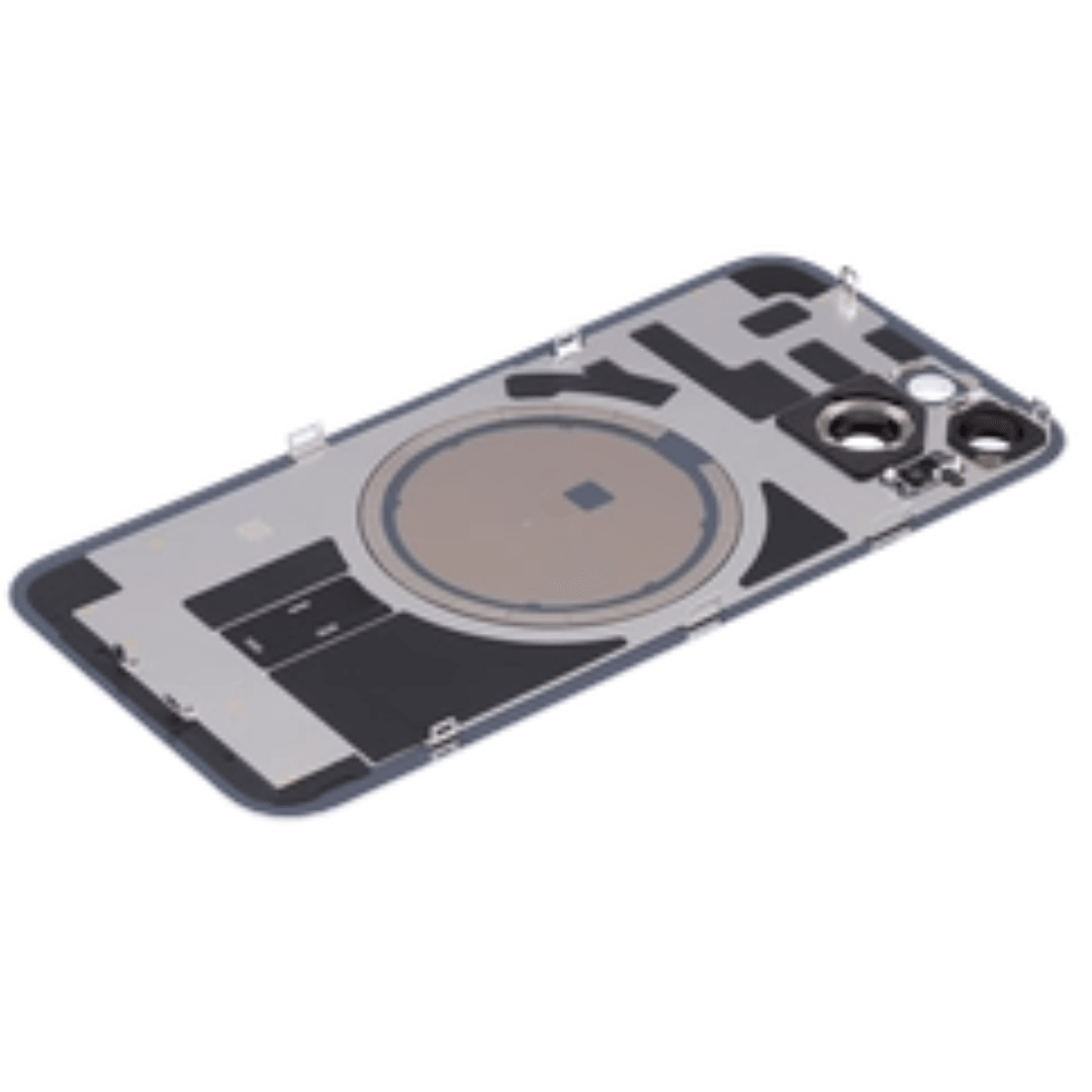 High quality Back Glass With Steel Plate & MagSafe Magnet Pre-Installed For iPhone 14 (Purple) - Best Cell Phone Parts Distributor in Canada, Parts Source
