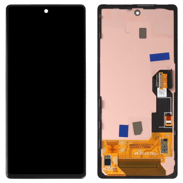 LCD Display Touch Screen Assembly For Google Pixel 6A GX7AS GB62Z G1AZG, (Without Fingerprint Sensor) - Best Cell Phone Parts Distributor in Canada, Parts Source