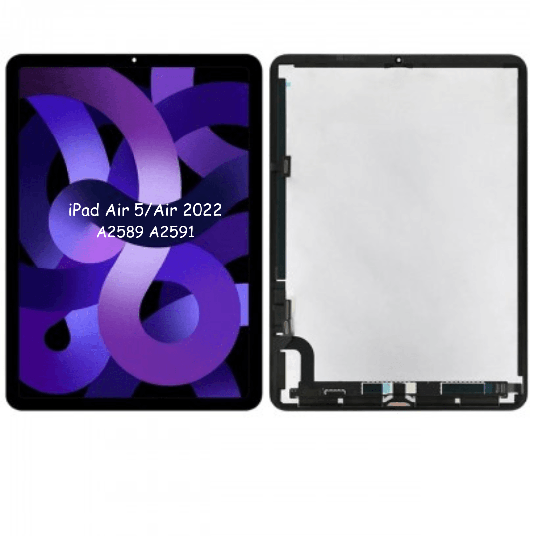 LCD Screen & Touch Panel (Digitizer) Full Assembly for iPad Air 5 / Air 2022 A2589 A2591 (Black) - Best Cell Phone Parts Distributor in Canada, Parts Source