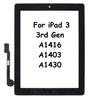 Touch Screen Digitizer Glass For iPad 3, 3rd Gen A1416 A1403 A1430 - Black - Best Cell Phone Parts Distributor in Canada, Parts Source Touch Screen Digitizer Glass For iPad 3, 3rd Gen A1416 A1403 A1430 - Black - Best Cell Phone Parts Distributor in Canada, Parts Source