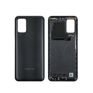 Battery Back Cover For Samsung Galaxy A03s SM-A037U (Black) - Best Cell Phone Parts Distributor in Canada, Parts Source
