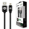 Esoulk Lightning USB Cable 2A Nylon Braided Black for iPhone and iPad EC40P-TPC-BK - Best Cell Phone Parts Distributor in Canada Esoulk Lightning USB Cable 2A Nylon Braided Black for iPhone and iPad EC40P-TPC-BK - Best Cell Phone Parts Distributor in Canada