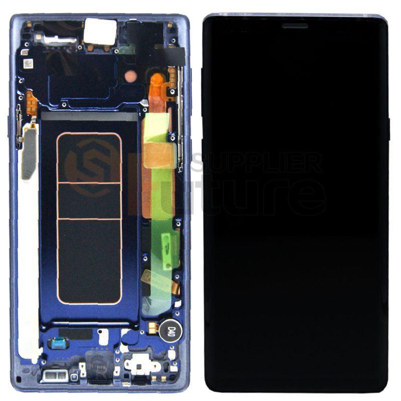 Samsung Note 9 LCD digitizer Blue with Frame AAA Quality - Best Cell Phone Parts Distributor in Canada | Samsung galaxy phone screens | Cell Phone Repair