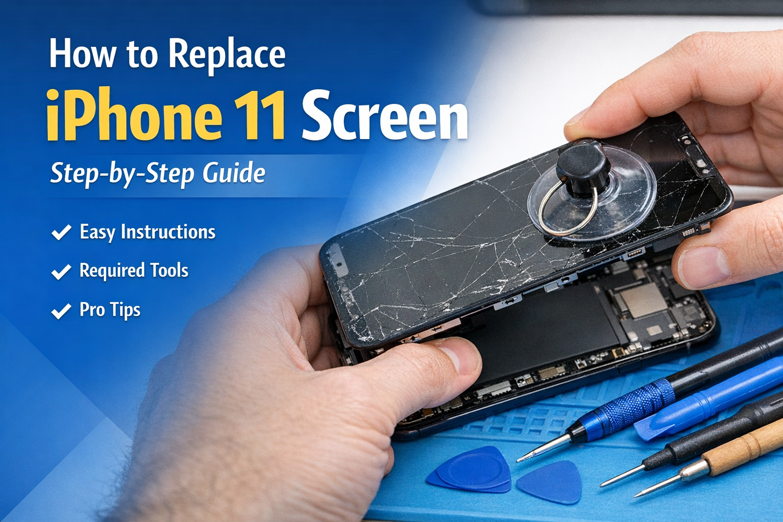 iPhone 11 Screen Replacement Guide (Step-by-Step) – Best Cell Phone ...