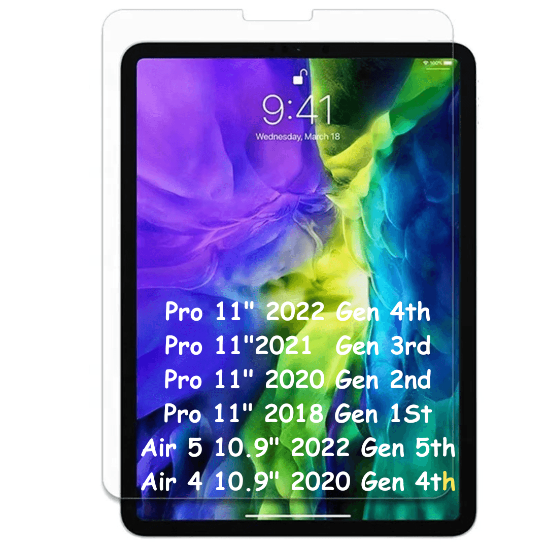 9H Tempered Glass Screen Protector For iPad Air 5 10.9