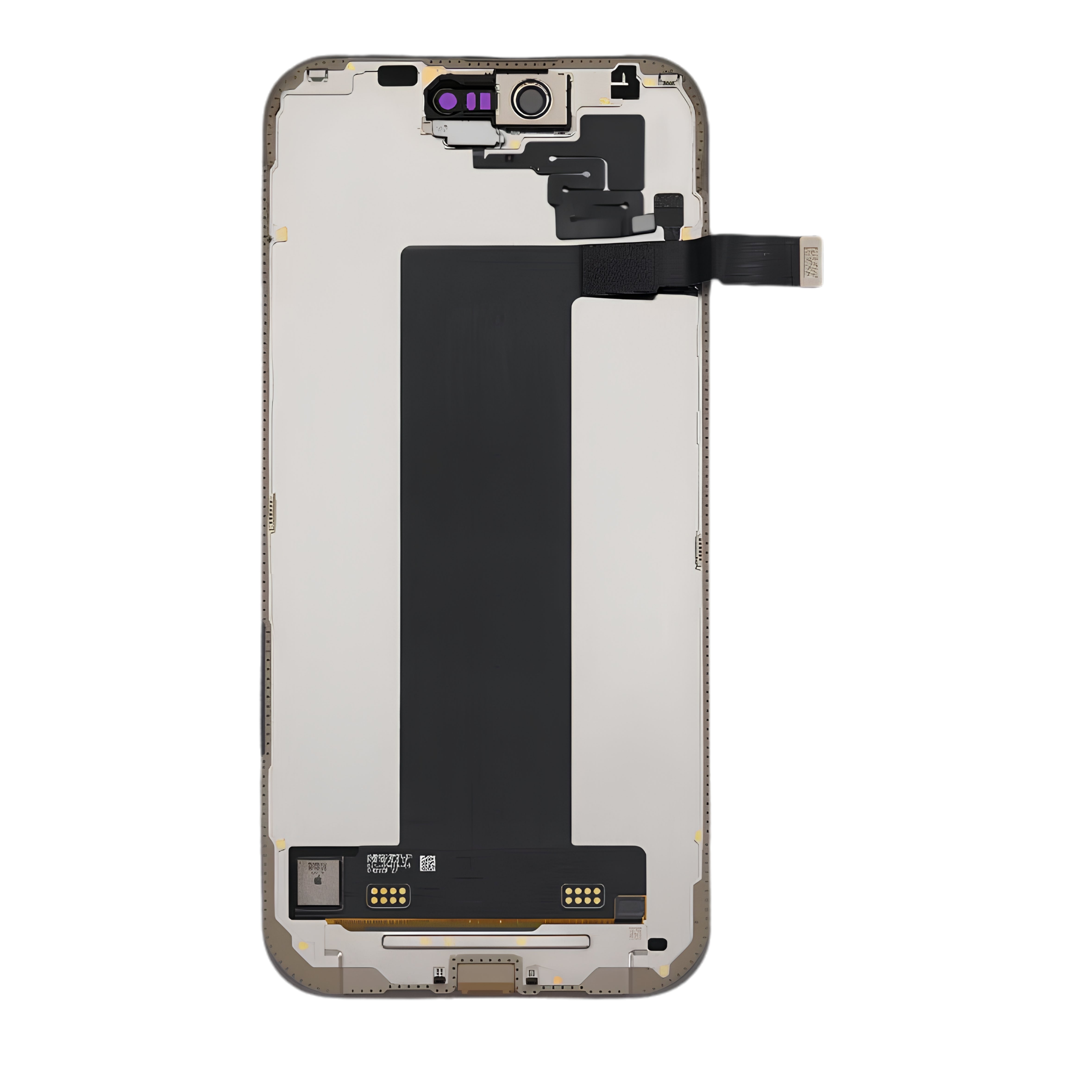Black OLED Screen Replacement Compatible with iPhone Air Including Light Sensor Flex Cable