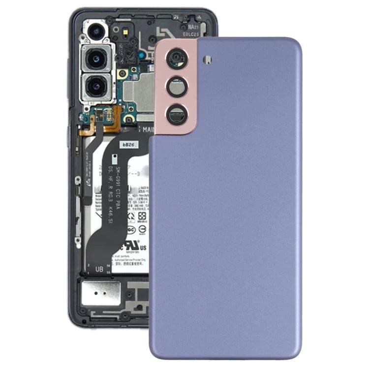 Back Cover with Camera Glass Lens For Samsung Galaxy S21 5G G991 (Phantom Violet) - Best Cell Phone Parts Distributor in Canada, Parts Source