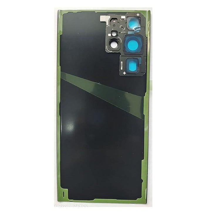 Back Glass Cover With Camera Lens Housing Door Replacement For Samsung Galaxy S23 Ultra 5G S918 (Phantom Black) - Best Cell Phone Parts Distributor in Canada, Parts Source