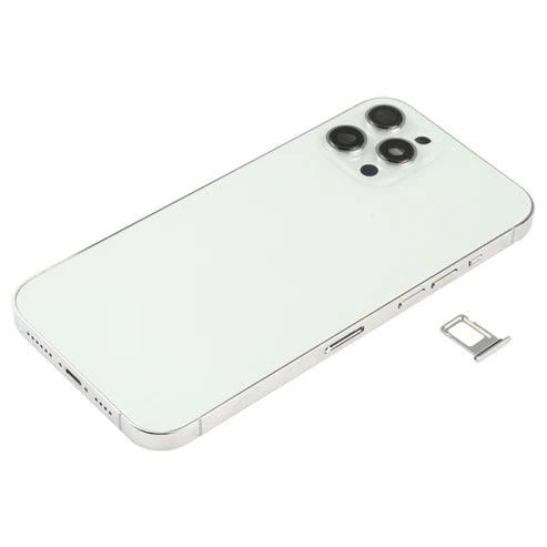 Back Housing With Small Parts for iPhone 12 Pro Max - Silver - Best Cell Phone Parts Distributor in Canada, Parts Source