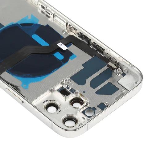 Back Housing With Small Parts for iPhone 12 Pro Max - Silver - Best Cell Phone Parts Distributor in Canada, Parts Source