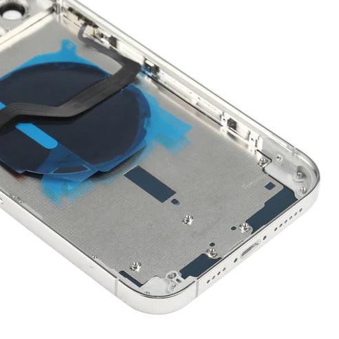 Back Housing With Small Parts for iPhone 12 Pro Max - Silver - Best Cell Phone Parts Distributor in Canada, Parts Source
