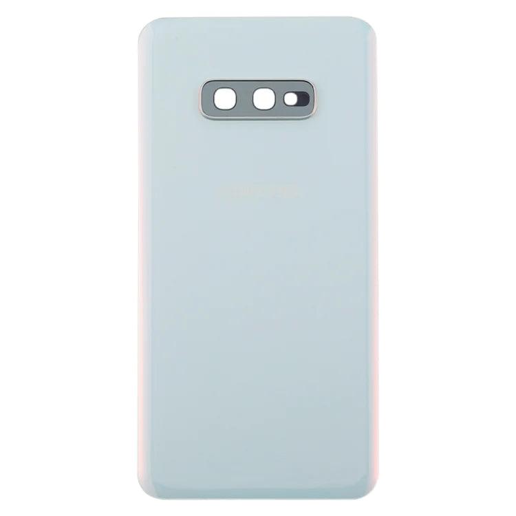 Battery Back Cover with Camera Lens For Samsung Galaxy S10E G970 (Prism White) - Best Cell Phone Parts Distributor in Canada, Parts Source