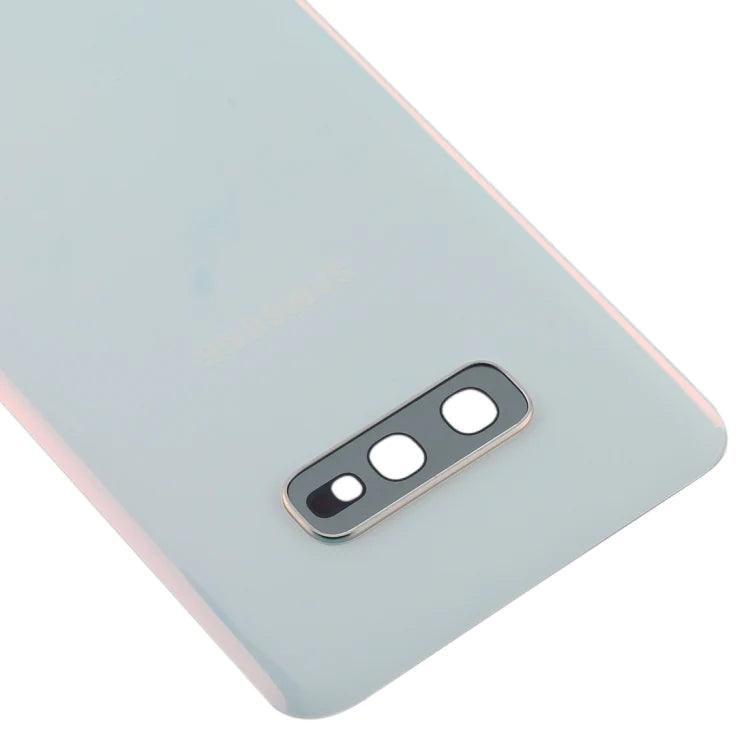 Battery Back Cover with Camera Lens For Samsung Galaxy S10E G970 (Prism White) - Best Cell Phone Parts Distributor in Canada, Parts Source