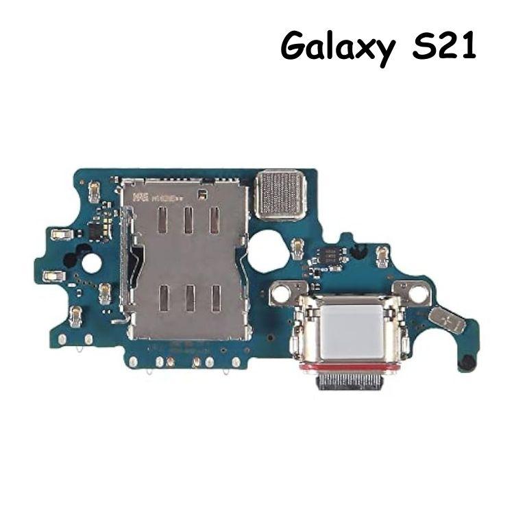 Charging Port Board & Sim Card Reader For Samsung Galaxy S21 5G SM-G991 - Best Cell Phone Parts Distributor in Canada, Parts Source