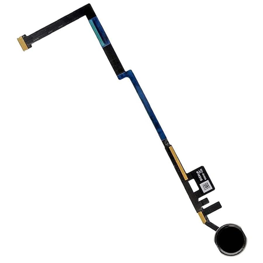 HOME Button With Flex Cable Connector For iPad 5 5th Gen A1822 A1823 / iPad 6 6th Gen A1893 A1954 (Black) - Best Cell Phone Parts Distributor in Canada, Parts Source