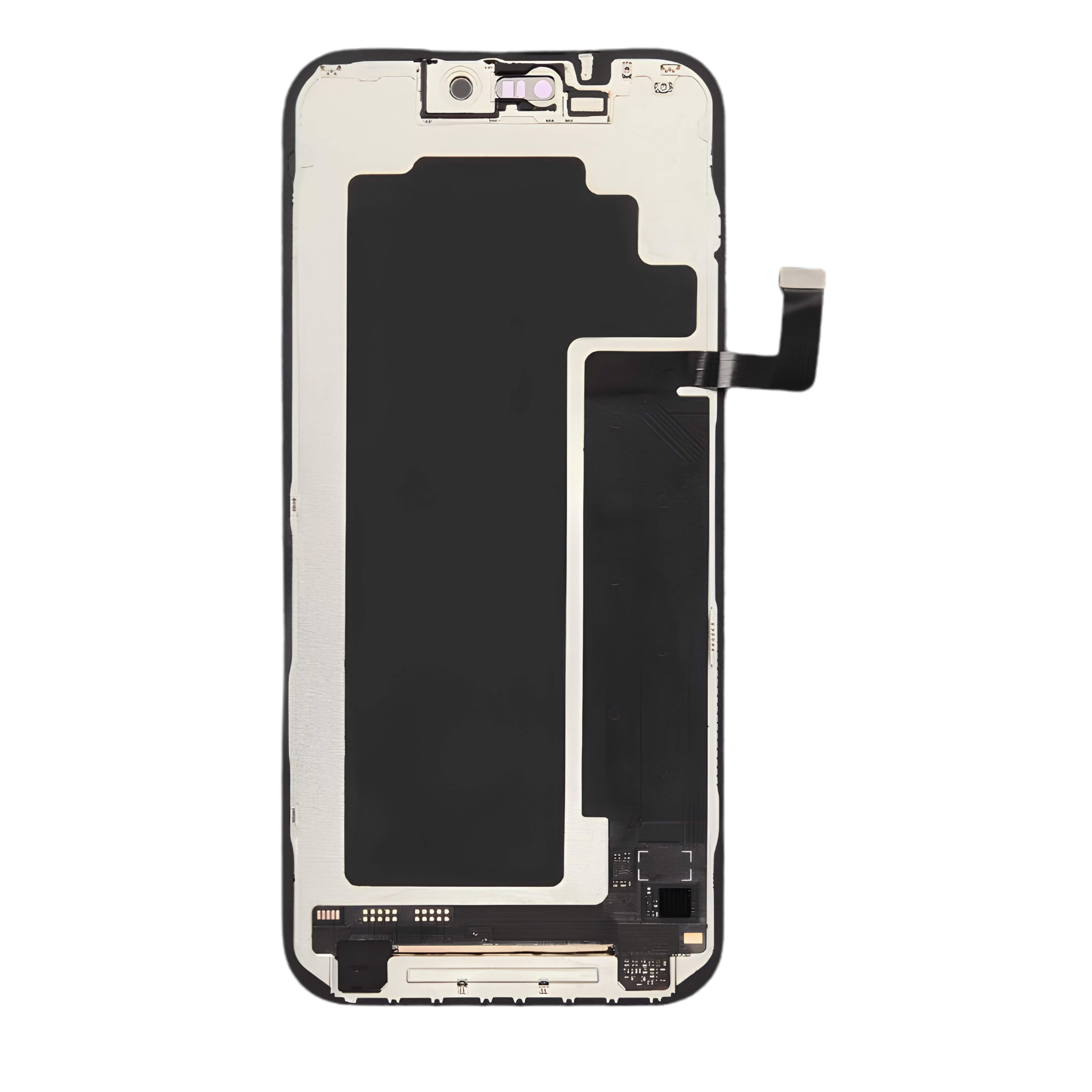 High-quality 120HZ LCD screen assembly compatible with iPhone 17 for repair technicians