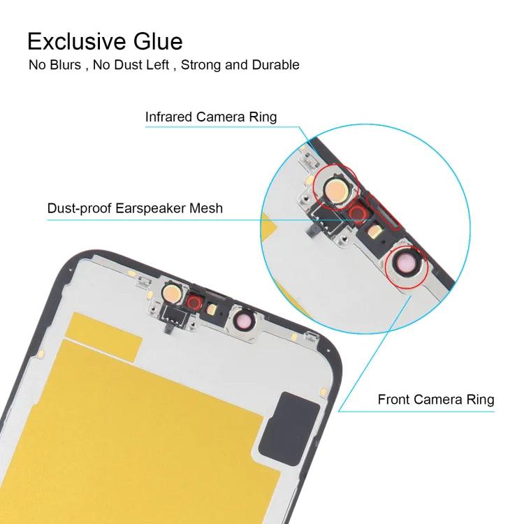 iNcell Quality LCD Screen & Digitizer Full Assembl For iPhone 14 Plus (Black) - Best Cell Phone Parts Distributor in Canada, Parts Source