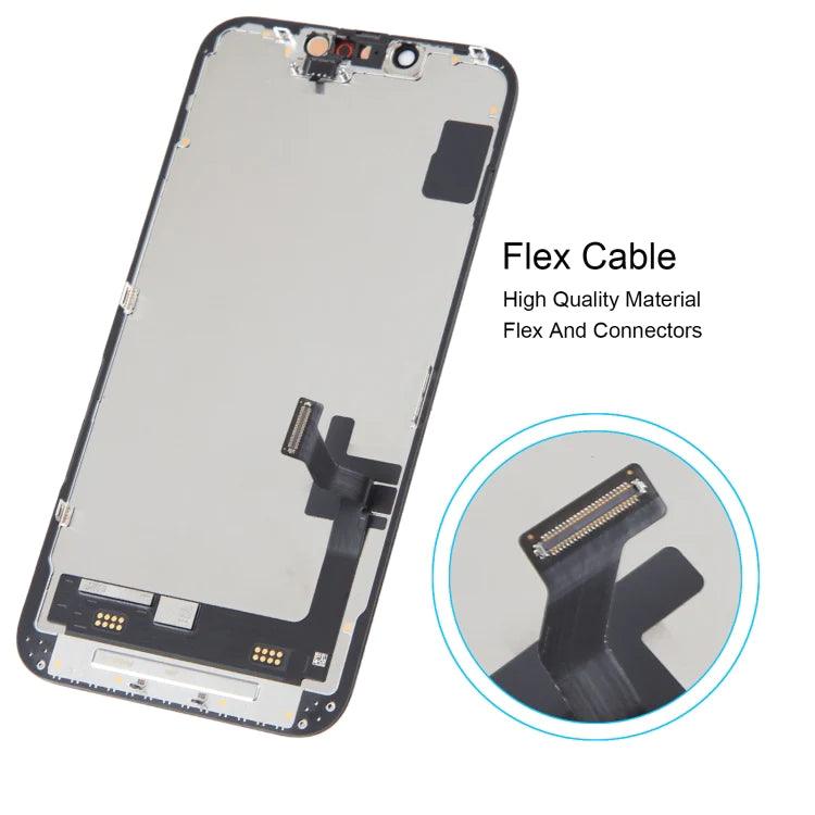 iNcell Quality LCD Screen & Digitizer Full Assembly For iPhone 14 (Black) - Best Cell Phone Parts Distributor in Canada, Parts Source