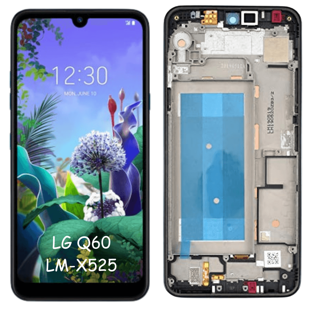 LCD & Digitizer Assembly LG Q60 LM-X525 LMX525EAW (Black) - Best Cell Phone Parts Distributor in Canada, Parts Source