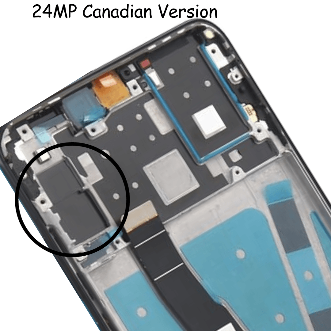 LCD & Digitizer With Frame For Huawei P30 Lite 2019 MAR-LX3A MAR-LX2 MAR-L21 MAR-LX3 MAR-LX1 - 24MP Rear Camera - (Canadian Version) (BLACK) - Best Cell Phone Parts Distributor in Canada, Parts Source