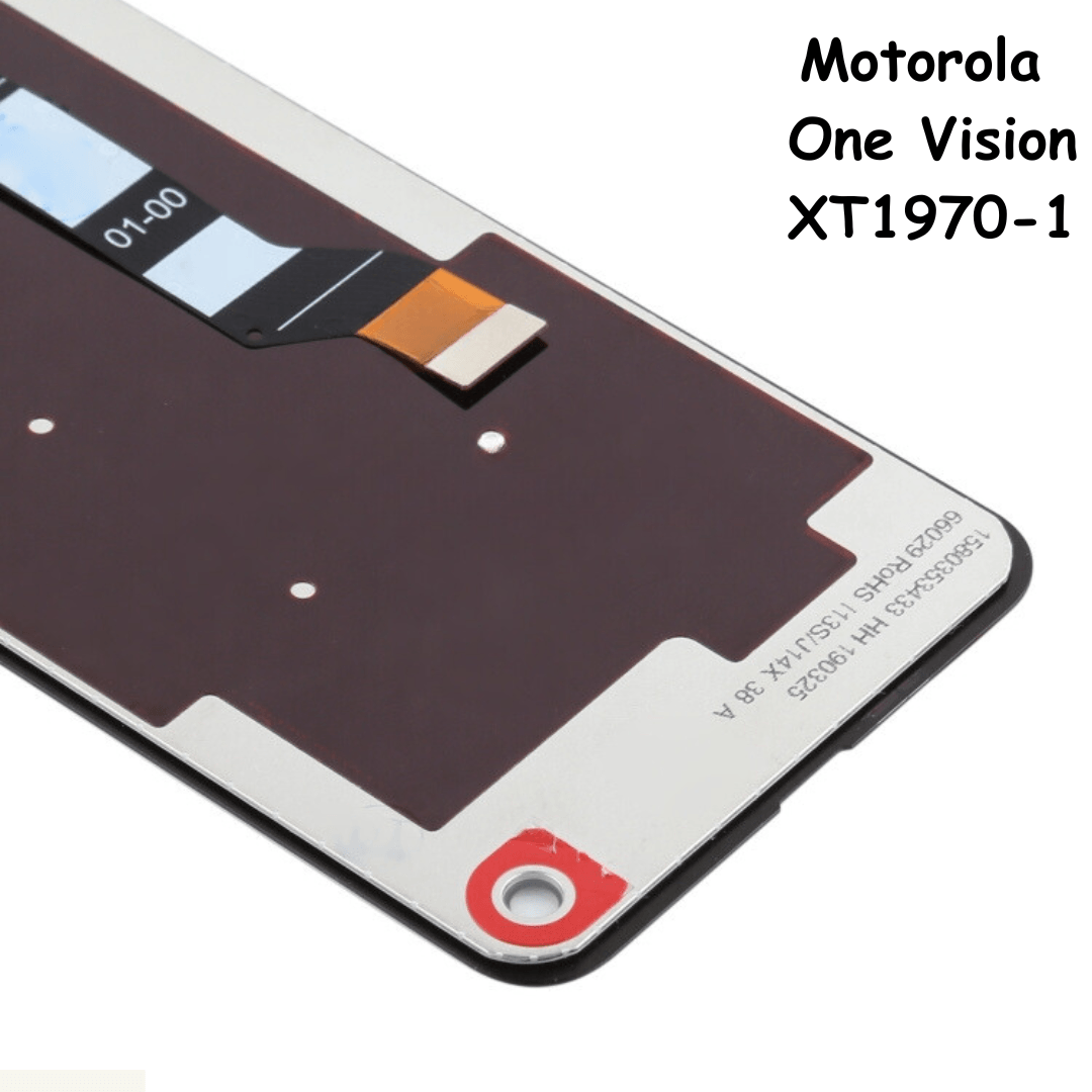 LCD Display Touch Screen Digitizer Assembly Without Frame For Motorola Moto One Vision P50 XT1970 6.3 Inch (Black) - Best Cell Phone Parts Distributor in Canada, Parts Source