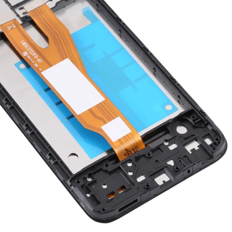 LCD Screen & Digitizer Full Assembly with Frame For Samsung Galaxy A03 Core (A032F) - Best Cell Phone Parts Distributor in Canada, Parts Source