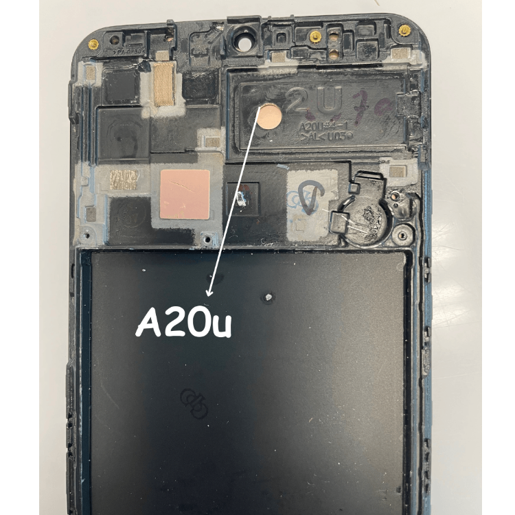 LCD Screen & Digitizer Full Assembly With Frame For Samsung Galaxy A20 A205U (Black) - Best Cell Phone Parts Distributor in Canada, Parts Source
