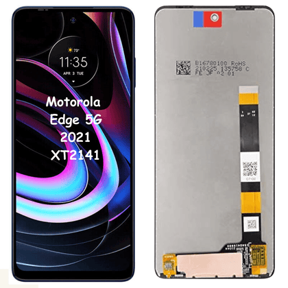 LCD Screen & Digitizer Full Assembly Without Frame For Motorola Moto Edge 5G (XT2141) 2021 - Best Cell Phone Parts Distributor in Canada, Parts Source