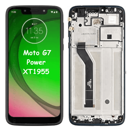 LCD Screen Replacement Touch Display Digitizer For Motorola Moto G7 Power XT1955 - Best Cell Phone Parts Distributor in Canada, Parts Source