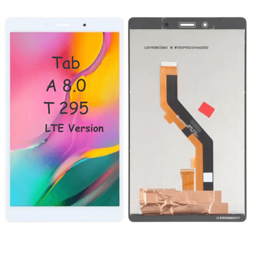 LCD Screen with Digitizer Full Assembly for Samsung Galaxy Tab A 8.0 (2019) SM-T295 (LTE Version) (White) - Best Cell Phone Parts Distributor in Canada, Parts Source