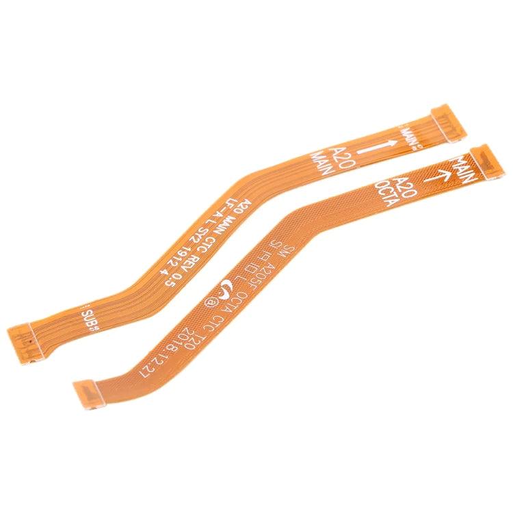 Motherboard Flex Cable + LCD Flex Cable For Samsung Galaxy A20 (A205) (Set of Two Cable) - Best Cell Phone Parts Distributor in Canada, Parts Source