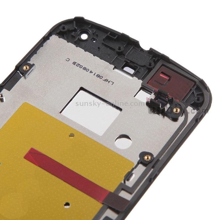 Motorola Moto G2 LCD Assembly with Frame Black - Best Cell Phone Parts Distributor in Canada, Parts Source