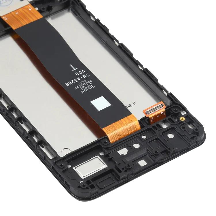 OEM OLED Screen Digitizer Full Assembly with Frame for Samsung Galaxy A32 5G SM-A326 (Black) - Best Cell Phone Parts Distributor in Canada, Parts Source
