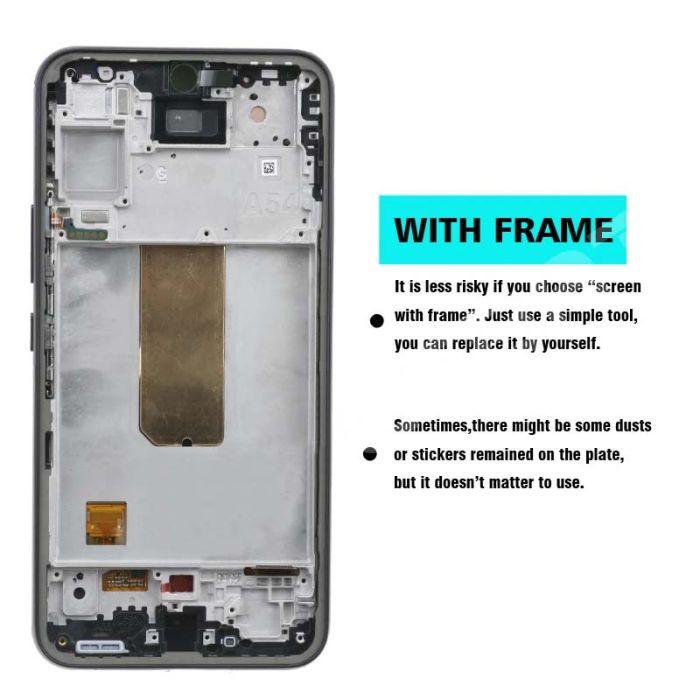 Oled Display + Touch Screen Digitizer Assembly for Samsung Galaxy A54 5G A546 (Black) - Best Cell Phone Parts Distributor in Canada, Parts Source