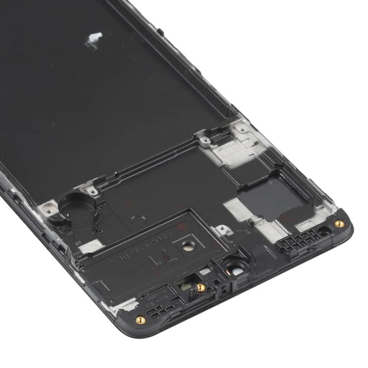 PREMIUM OLED LCD Screen & Digitizer With Frame For Samsung A71 A715 (Black) - Best Cell Phone Parts Distributor in Canada, Parts Source
