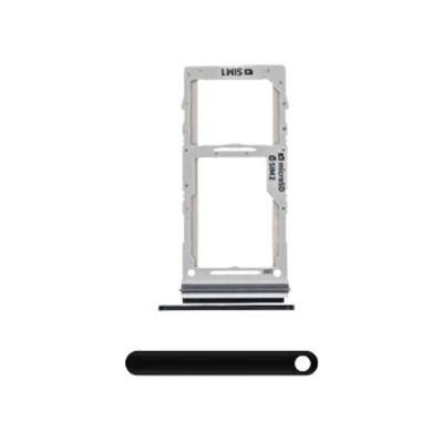 SIM Card Tray + Micro SD card tray For Samsung Galaxy Note10 N975 / N976 (Aura Black) - Best Cell Phone Parts Distributor in Canada, Parts Source