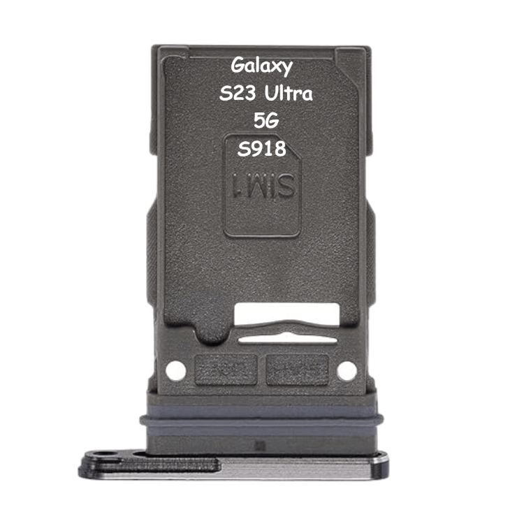 Single Sim Card Tray Holder Replacement For Samsung Galaxy S23 Ultra S918 - Best Cell Phone Parts Distributor in Canada, Parts Source