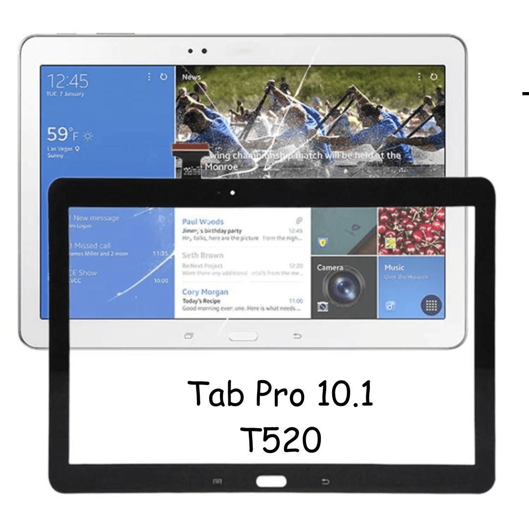 Touch Panel For Samsung Galaxy Tab Pro 10.1 / SM-T520 (Black) - Best Cell Phone Parts Distributor in Canada, Parts Source
