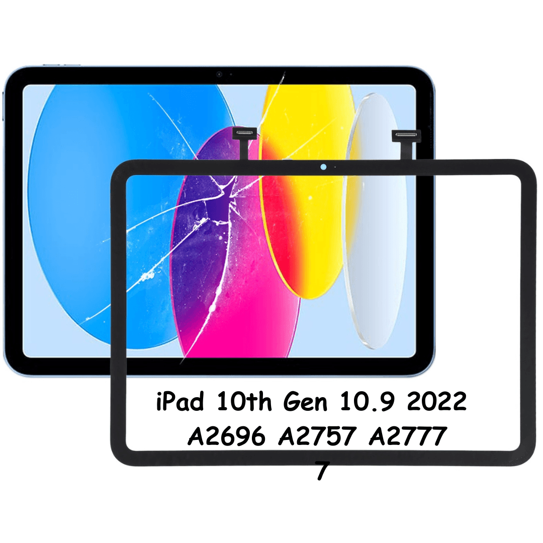 Touch Screen Digitizer (AAA Quality) for iPad 10th Gen 10.9 2022 A 2696 A2757 A2777 (Black) - Best Cell Phone Parts Distributor in Canada, Parts Source