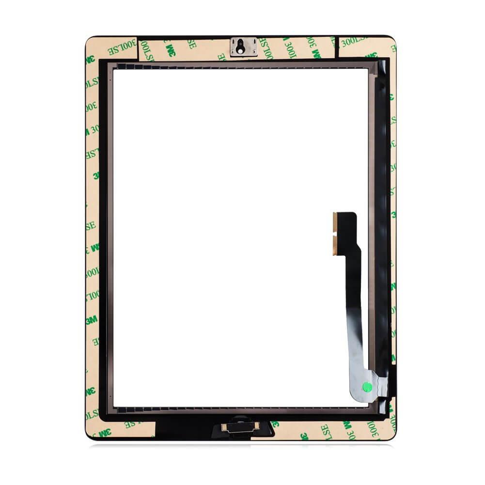 Touch Screen / Digitizer Glass with Controller Button + Home Key Button PCB Membrane Flex Cable & Adhesive For iPad 4 4th Gen A1458 A1459 A1460 (Black) - Best Cell Phone Parts Distributor in Canada, Parts Source