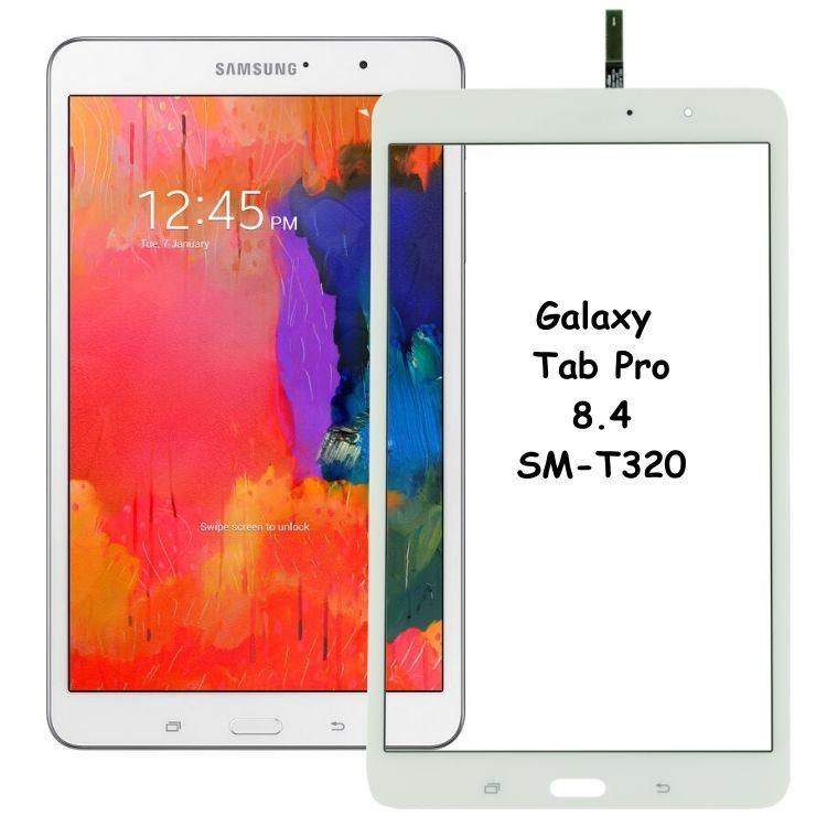 Touch Screen Glass Digitizer Lens Replacement For Samsung Galaxy Tab Pro 8.4'' T320 (White) - Best Cell Phone Parts Distributor in Canada, Parts Source