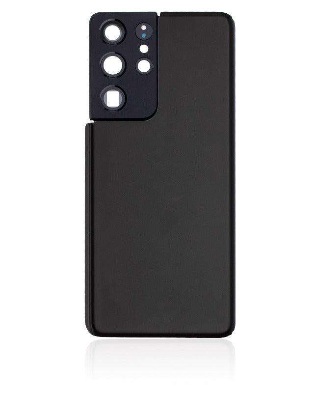 Battery Cover With Camera Len For Samsung Galaxy S21 Ultra 5G G998W Black