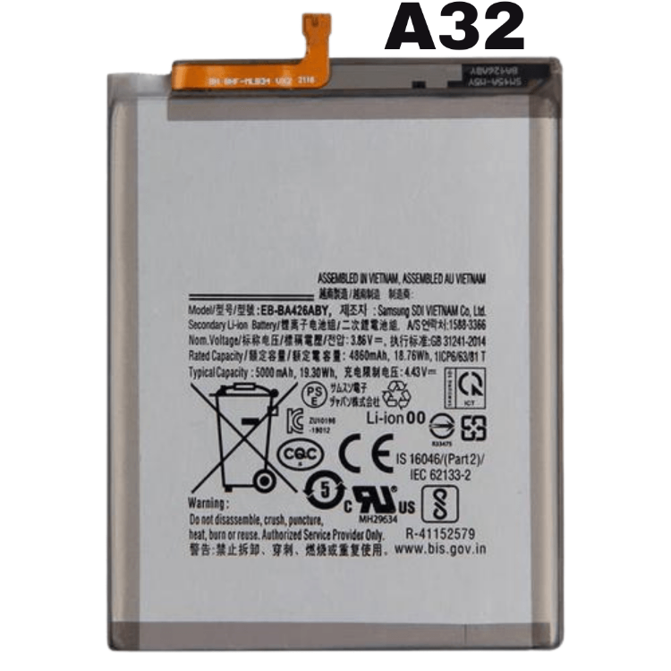 Battery Li-ion 5000mAh EB-BA426ABY For Samsung Galaxy A32 5G (A326) A42 5G (A426) A72 (A725) - Best Cell Phone Parts Distributor in Canada, Parts Source