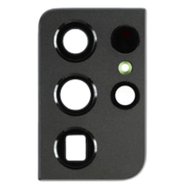 Camera Lens With Bezel For Samsung Galaxy S21 Ultra 5G G998 (Phantom Black) - Best Cell Phone Parts Distributor in Canada, Parts Source