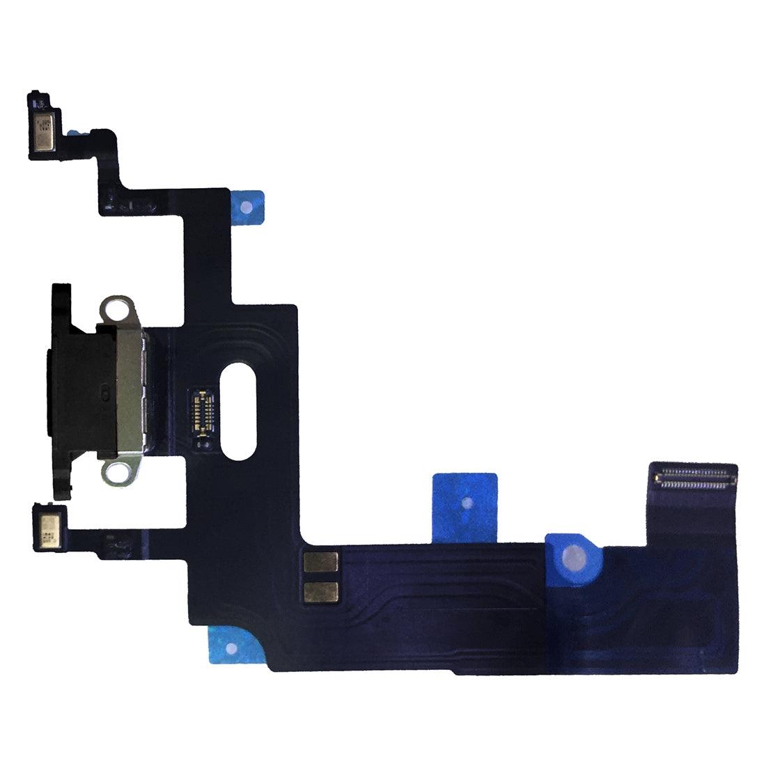 iPhone XR Charge Port Flex Black - Best Cell Phone Parts Distributor in Canada
