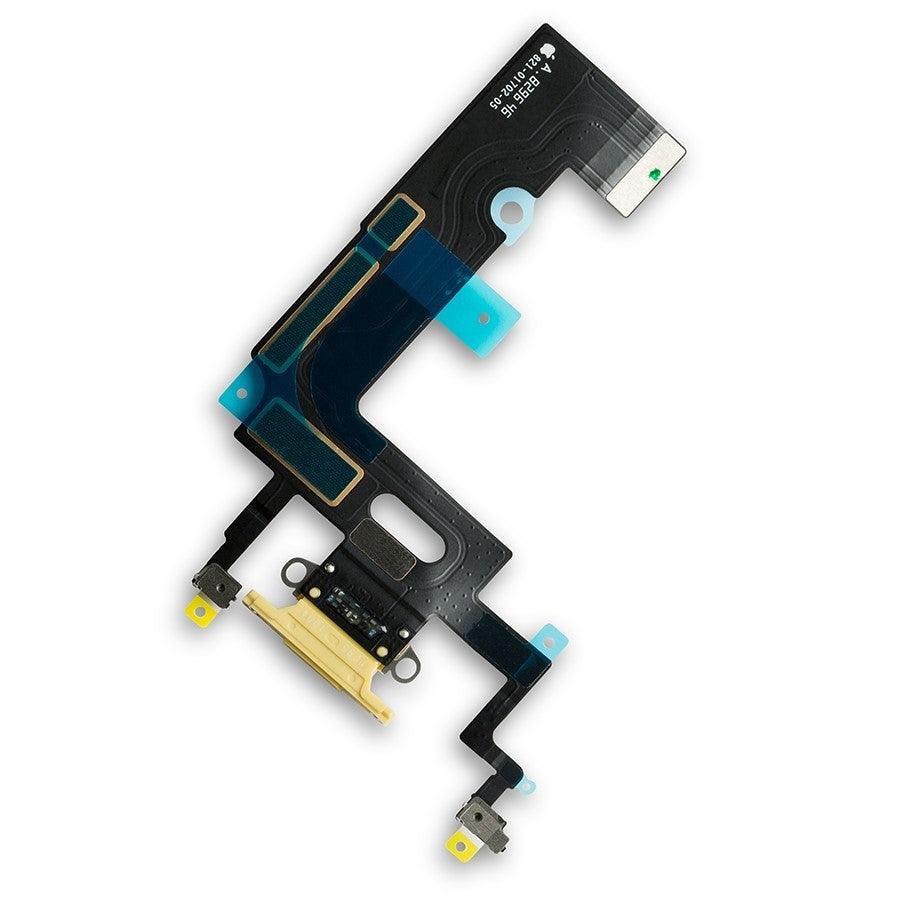 iPhone XR Charge Port Flex Yellow - Best Cell Phone Parts Distributor in Canada