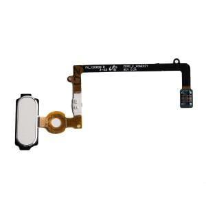 Samsung S6 Edge Home button with Flex Cable White - Best Cell Phone Parts Distributor in Canada